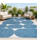 Jonathan Y TUSCAN SUN COLLECTION Blue TSN305B 5ft.3in. X 7ft.7in. Rect. Rug