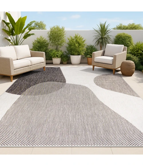 Jonathan Y TUSCAN SUN COLLECTION Cream TSN306A 2ft.-11in. X 4ft.-11in. Rect. Rug