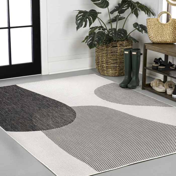 Jonathan Y TUSCAN SUN COLLECTION Cream TSN306A 5ft.3in. X 7ft.7in. Rect. Rug