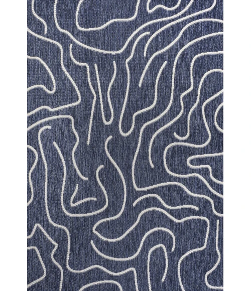 Jonathan Y TUSCAN SUN COLLECTION Blue TSN307A 4ft. X 6ft. Rect. Rug