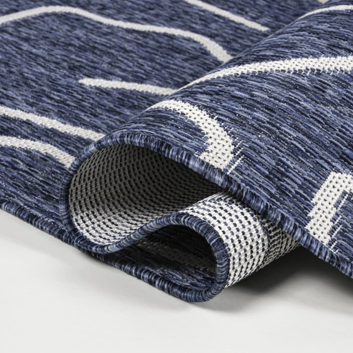 Jonathan Y TUSCAN SUN COLLECTION Blue TSN307A 2ft.-11in. X 4ft.-11in. Rect. Rug