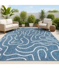 Jonathan Y TUSCAN SUN COLLECTION Blue TSN307A 4ft. X 6ft. Rect. Rug