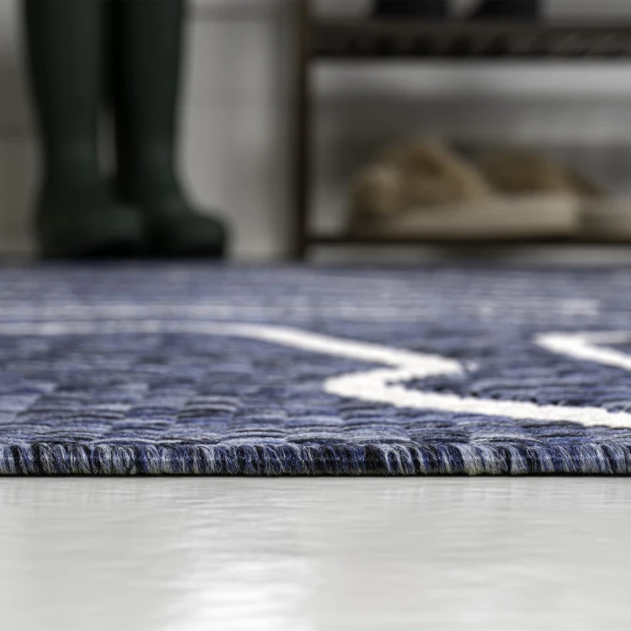 Jonathan Y TUSCAN SUN COLLECTION Blue TSN307A 2ft.-11in. X 4ft.-11in. Rect. Rug