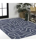 Jonathan Y TUSCAN SUN COLLECTION Blue TSN307A 4ft. X 6ft. Rect. Rug