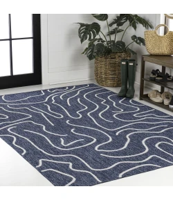 Jonathan Y TUSCAN SUN COLLECTION Blue TSN307A 2ft.-11in. X 4ft.-11in. Rect. Rug