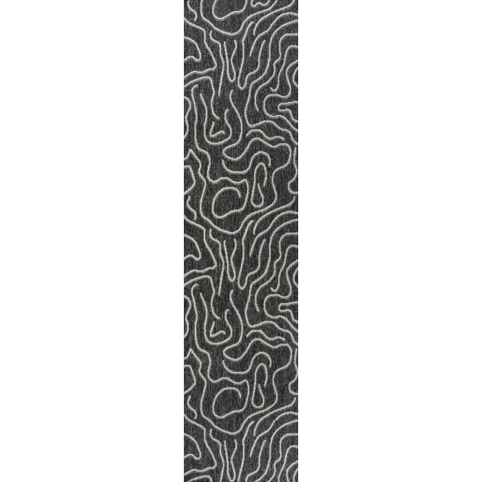 Jonathan Y TUSCAN SUN COLLECTION Black TSN307B 2ft. X 7ft.-10in. Rect. Rug