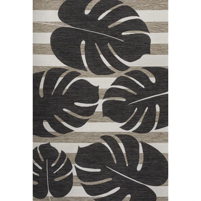 Jonathan Y TUSCAN SUN COLLECTION Black TSN400A 2ft.-11in. X 4ft.-11in. Rect. Rug