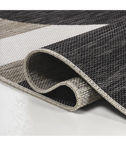 Jonathan Y TUSCAN SUN COLLECTION Black TSN400A 2ft.-11in. X 4ft.-11in. Rect. Rug