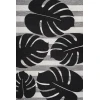 Jonathan Y TUSCAN SUN COLLECTION Black TSN400B 2ft.-11in. X 4ft.-11in. Rect. Rug
