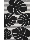 Jonathan Y TUSCAN SUN COLLECTION Black TSN400B 4ft. X 6ft. Rect. Rug