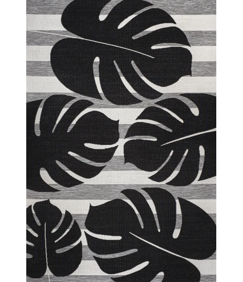 Jonathan Y TUSCAN SUN COLLECTION Black TSN400B 4ft. X 6ft. Rect. Rug