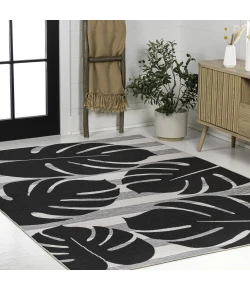 Jonathan Y TUSCAN SUN COLLECTION Black TSN400B 2ft.-11in. X 4ft.-11in. Rect. Rug