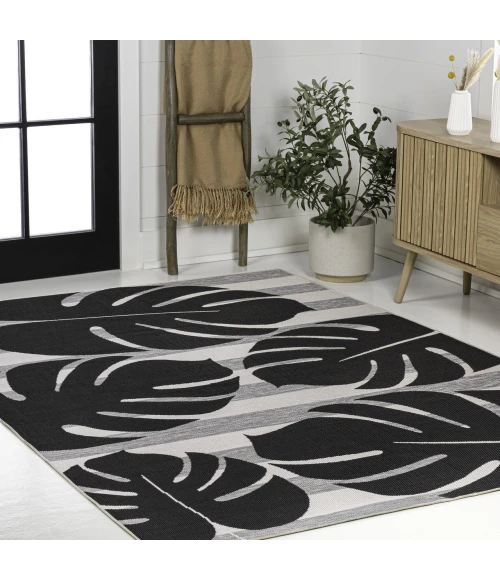 Jonathan Y TUSCAN SUN COLLECTION Black TSN400B 4ft. X 6ft. Rect. Rug