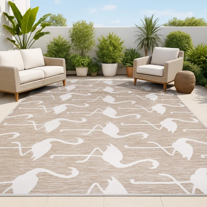 Jonathan Y TUSCAN SUN COLLECTION Blue TSN401B 7ft.-10in. X 10ft. Rect. Rug