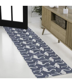 Jonathan Y TUSCAN SUN COLLECTION Blue TSN401B 2ft. X 7ft.-10in. Rect. Rug