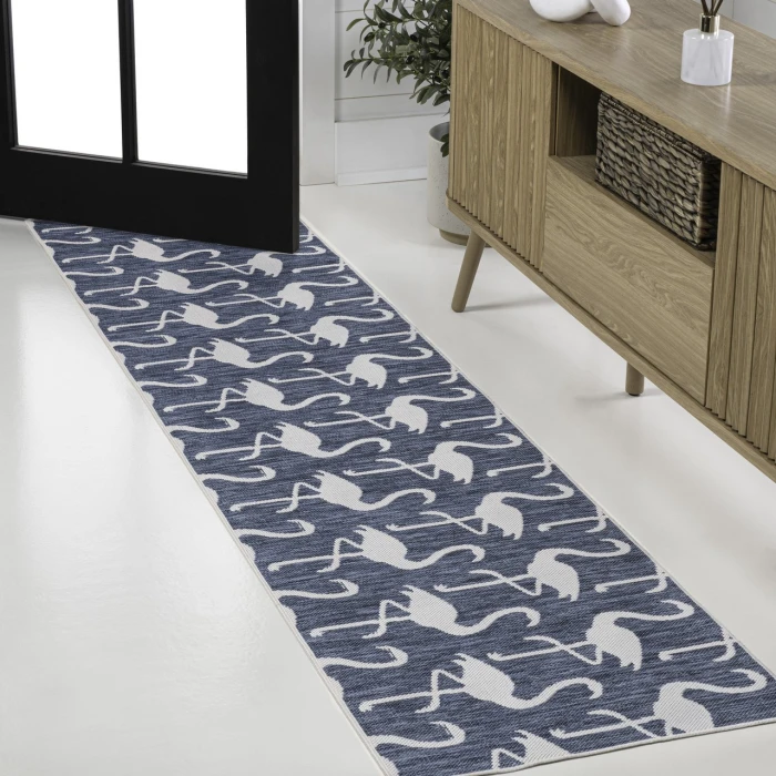 Jonathan Y TUSCAN SUN COLLECTION Blue TSN401B 2ft. X 7ft.-10in. Rect. Rug