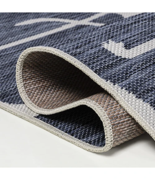 Jonathan Y TUSCAN SUN COLLECTION Blue TSN401B 2ft.-11in. X 4ft.-11in. Rect. Rug