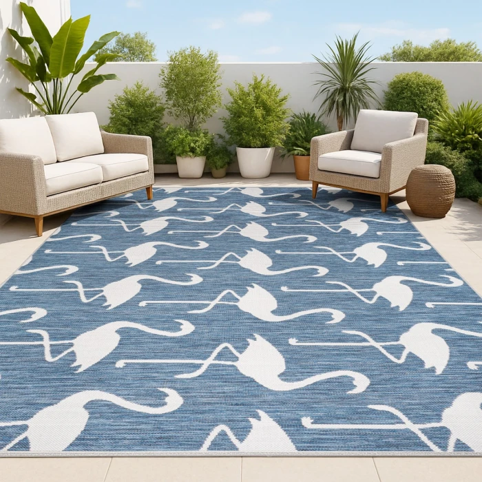 Jonathan Y TUSCAN SUN COLLECTION Pink TSN401C 7ft.-10in. X 10ft. Rect. Rug
