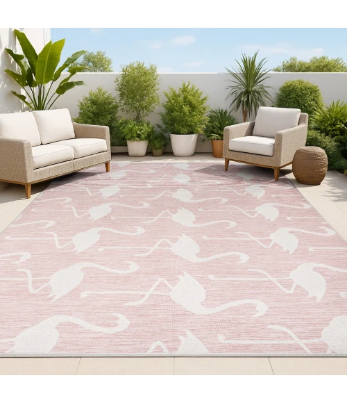 Jonathan Y TUSCAN SUN COLLECTION Pink TSN401C 2ft.-11in. X 4ft.-11in. Rect. Rug