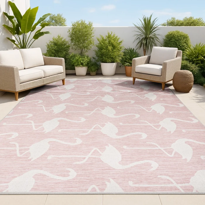 Jonathan Y TUSCAN SUN COLLECTION White TSN401D 7ft.-10in. X 10ft. Rect. Rug