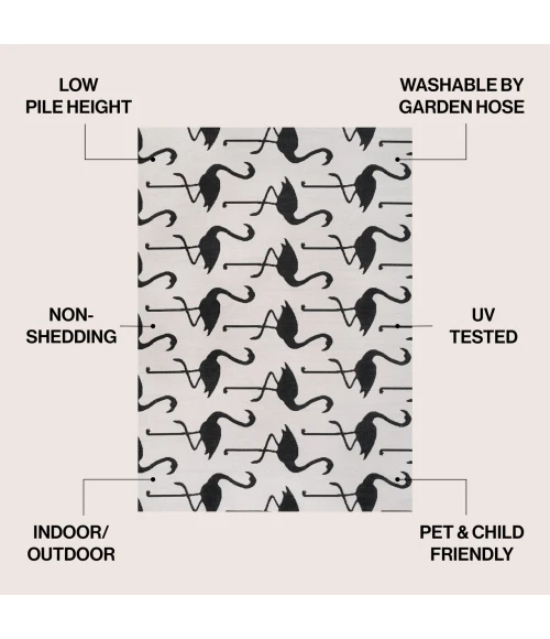 Jonathan Y TUSCAN SUN COLLECTION White TSN401D 2ft.-11in. X 4ft.-11in. Rect. Rug