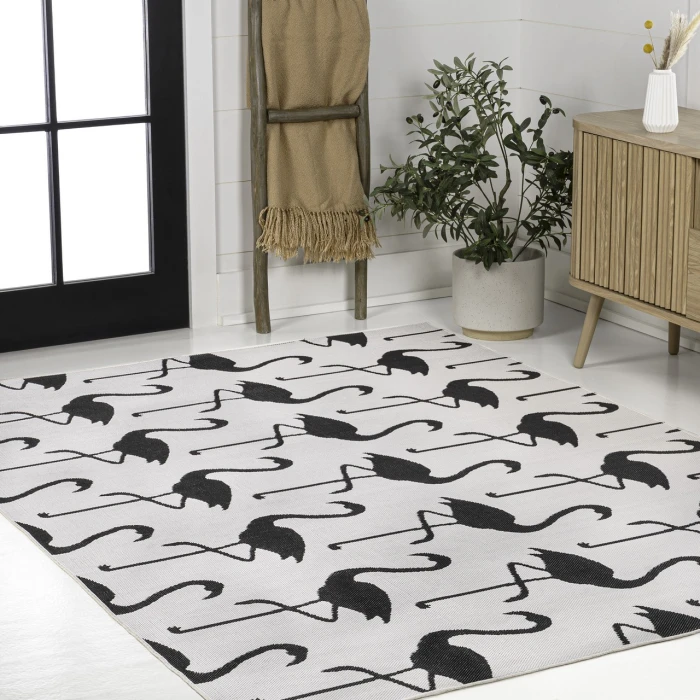 Jonathan Y TUSCAN SUN COLLECTION White TSN401E 7ft.-10in. X 10ft. Rect. Rug