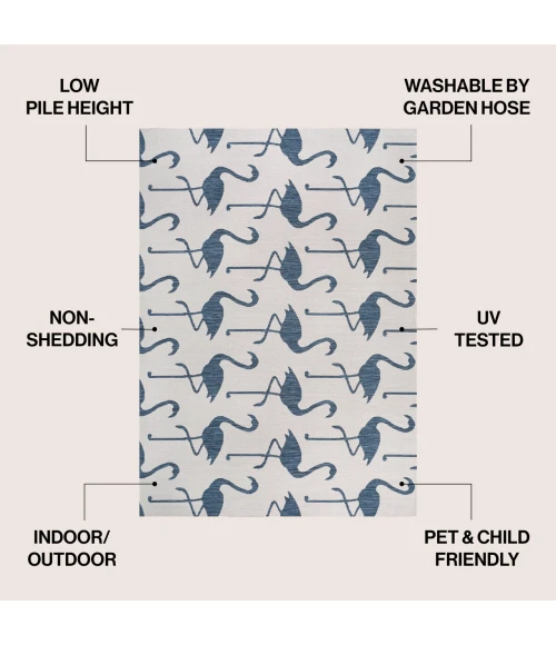 Jonathan Y TUSCAN SUN COLLECTION White TSN401E 2ft.-11in. X 4ft.-11in. Rect. Rug