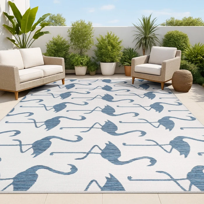 Jonathan Y TUSCAN SUN COLLECTION Pink TSN402A 7ft.-10in. X 10ft. Rect. Rug