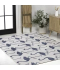 Jonathan Y TUSCAN SUN COLLECTION White TSN401E 2ft.-11in. X 4ft.-11in. Rect. Rug