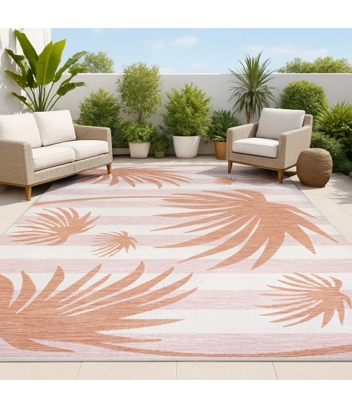 Jonathan Y TUSCAN SUN COLLECTION Pink TSN402A 2ft.-11in. X 4ft.-11in. Rect. Rug