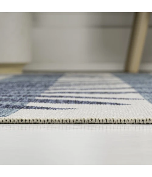 Jonathan Y TUSCAN SUN COLLECTION Blue TSN402B 2ft.-11in. X 4ft.-11in. Rect. Rug