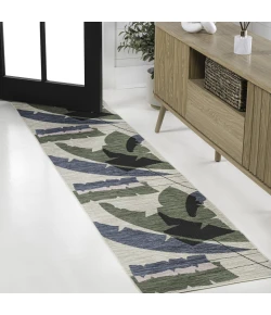 Jonathan Y TUSCAN SUN COLLECTION Blue TSN403A 2ft. X 7ft.-10in. Rect. Rug