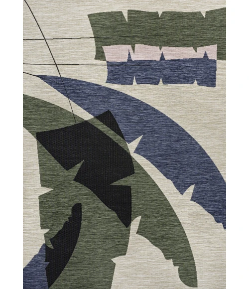 Jonathan Y TUSCAN SUN COLLECTION Blue TSN403A 2ft.-11in. X 4ft.-11in. Rect. Rug