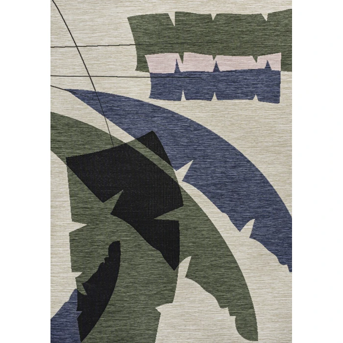 Jonathan Y TUSCAN SUN COLLECTION Blue TSN403A 5ft.3in. X 7ft.7in. Rect. Rug