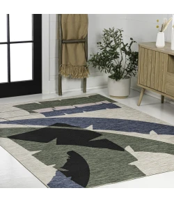 Jonathan Y TUSCAN SUN COLLECTION Blue TSN403A 2ft.-11in. X 4ft.-11in. Rect. Rug