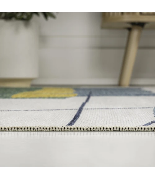 Jonathan Y TUSCAN SUN COLLECTION Green TSN403B 4ft. X 6ft. Rect. Rug