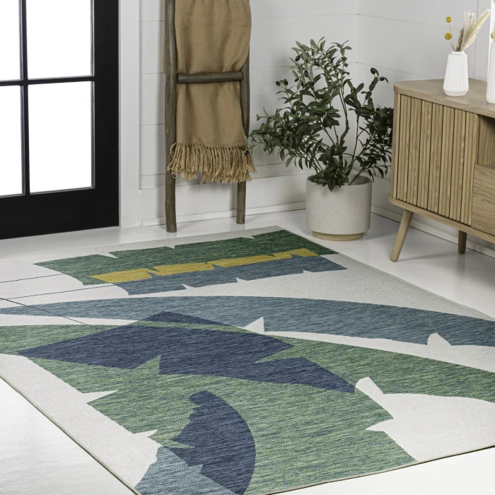 Jonathan Y TUSCAN SUN COLLECTION Green TSN403B 4ft. X 6ft. Rect. Rug