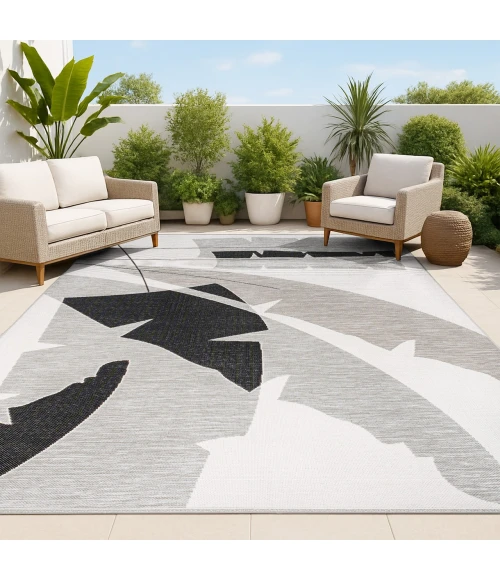 Jonathan Y TUSCAN SUN COLLECTION Gray TSN403C 5ft.3in. X 7ft.7in. Rect. Rug