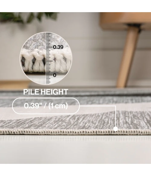 Jonathan Y TUSCAN SUN COLLECTION Gray TSN403C 5ft.3in. X 7ft.7in. Rect. Rug