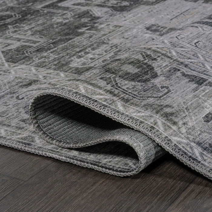 Jonathan Y WASHABLE Brown WSH100C 2ft. X 8ft. Rect. Rug