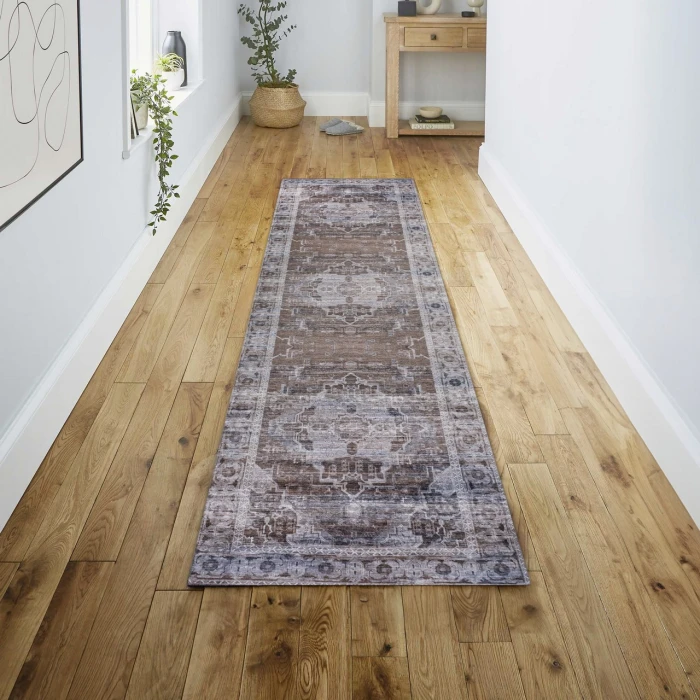 Jonathan Y WASHABLE Gray WSH100D 2ft. X 8ft. Rect. Rug