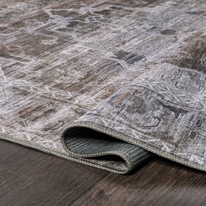 Jonathan Y WASHABLE Brown WSH100C 2ft.-11in. X 5ft. Rect. Rug