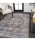 Jonathan Y WASHABLE Brown WSH100C 5ft.3in. X 7ft.7in. Rect. Rug