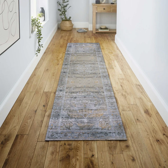 Jonathan Y WASHABLE Gray WSH100D 2ft. X 8ft. Rect. Rug