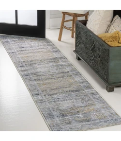 Jonathan Y WASHABLE Gray WSH100D 2ft. X 8ft. Rect. Rug