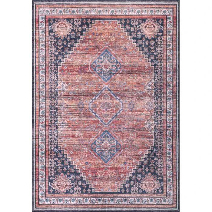 Jonathan Y WASHABLE Gray WSH102A 9ft. X 12ft. Rect. Rug
