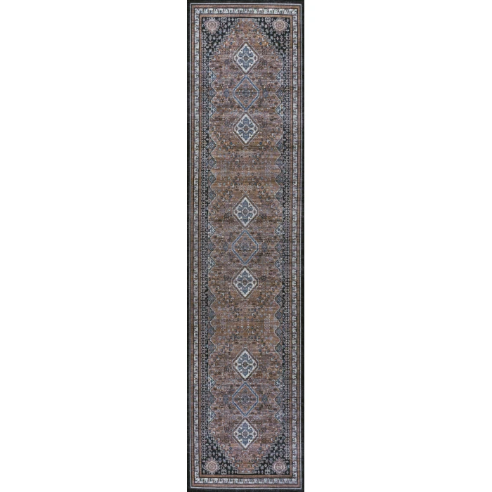 Jonathan Y WASHABLE Blue WSH101C 2ft. X 8ft. Rect. Rug