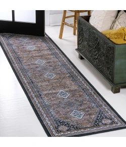 Jonathan Y WASHABLE Blue WSH101C 2ft. X 8ft. Rect. Rug