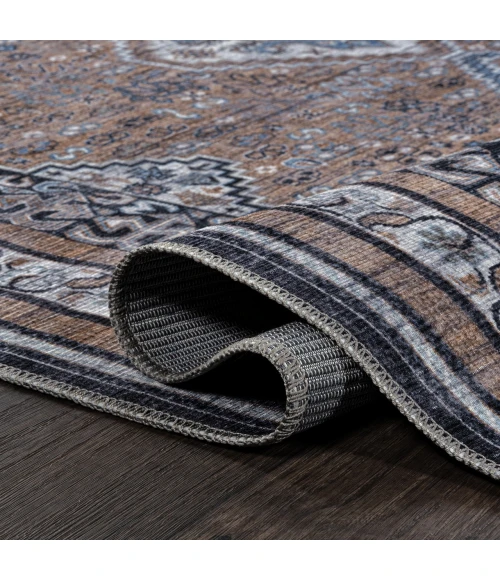 Jonathan Y WASHABLE Blue WSH101C 2ft. X 8ft. Rect. Rug