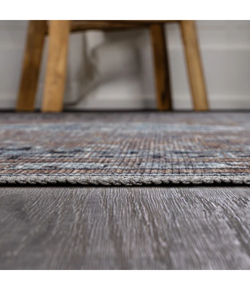 Jonathan Y WASHABLE Blue WSH101C 2ft. X 8ft. Rect. Rug